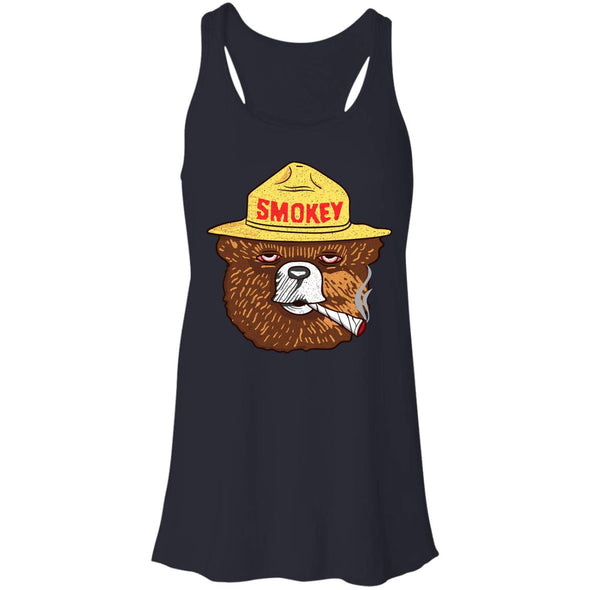 Smokey Flowy Racerback Tank