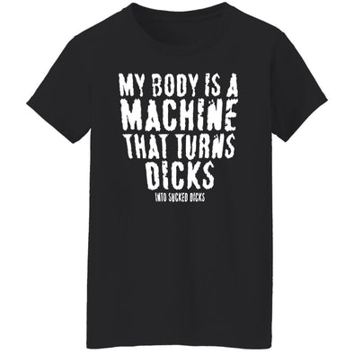 My Body Is a Machine Ladies Cotton Tee