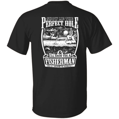 Perfect Fishing Hole Cotton Tee (BACK PRINT)