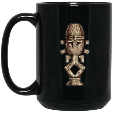 Seeking Jamaharon Black Mug 15oz (2-sided)