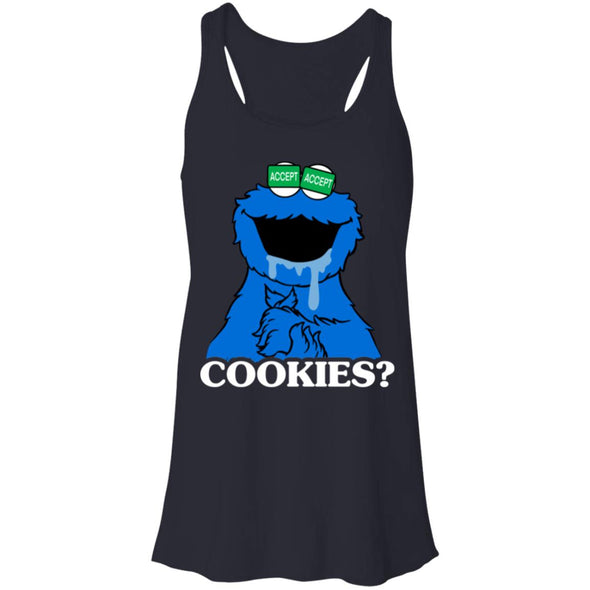 Accept Cookies Flowy Racerback Tank