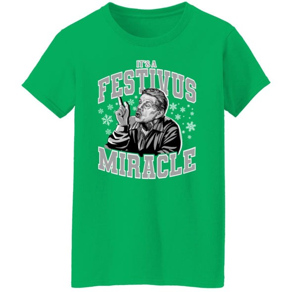 Festivus Miracle Ladies Cotton Tee