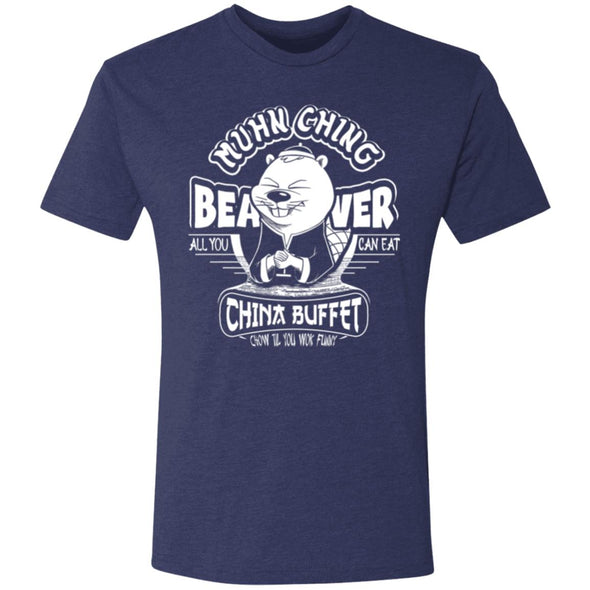 Muhn Ching Beaver Premium Triblend Tee