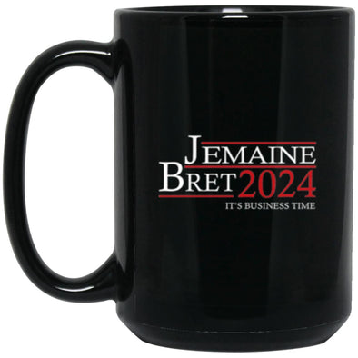 Jemaine Bret 24  Black Mug 15oz (2-sided)
