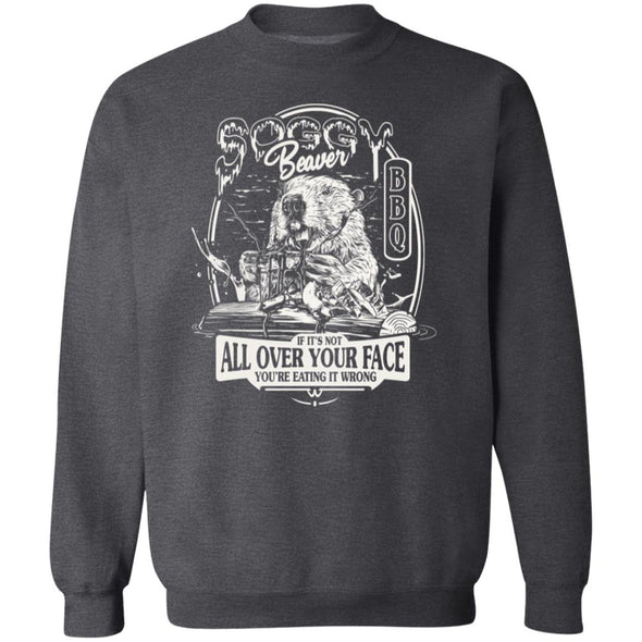 Soggy Beaver Barbecue Crewneck Sweatshirt