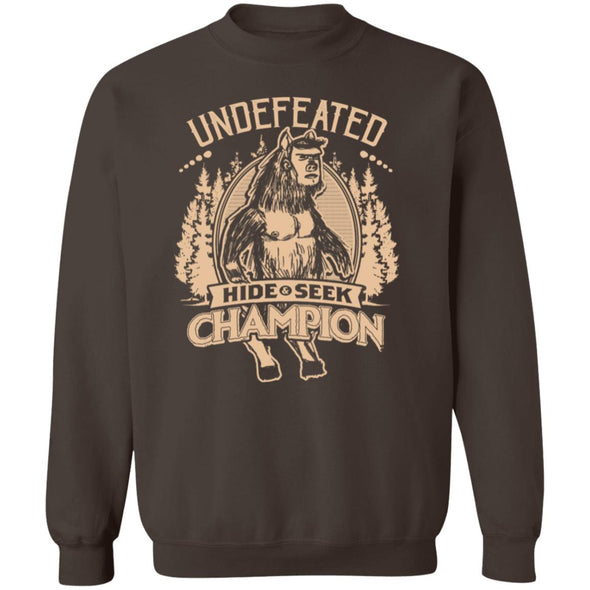 Undefeated Man Bear Pig Undefeated Man Bear Pig Crewneck Sweatshirt