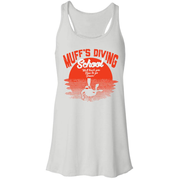 Muff Dive Flowy Racerback Tank