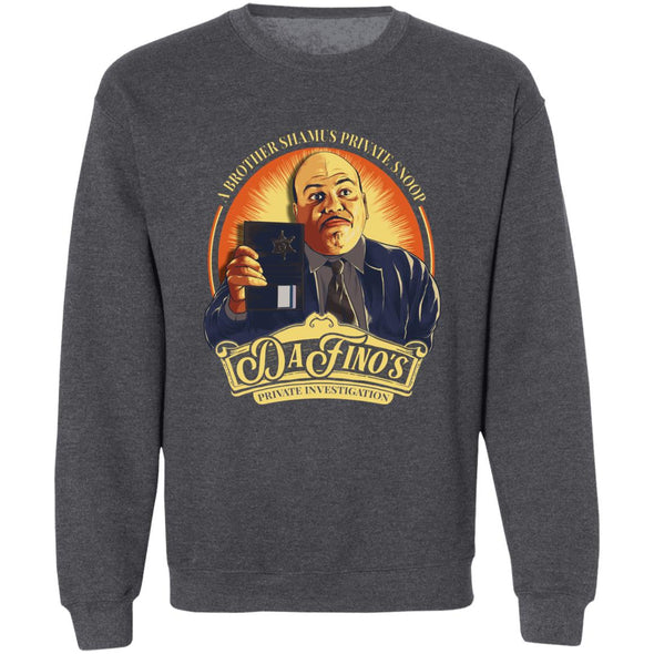 DaFino Investigation Crewneck Sweatshirt