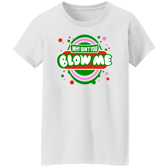 Blow Me Lollipop Ladies Cotton Tee