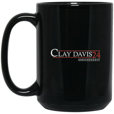 Clay Davis 24 Black Mug 15oz (2-sided)