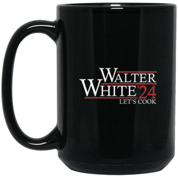 Walter White 24 Black Mug 15oz (2-sided)