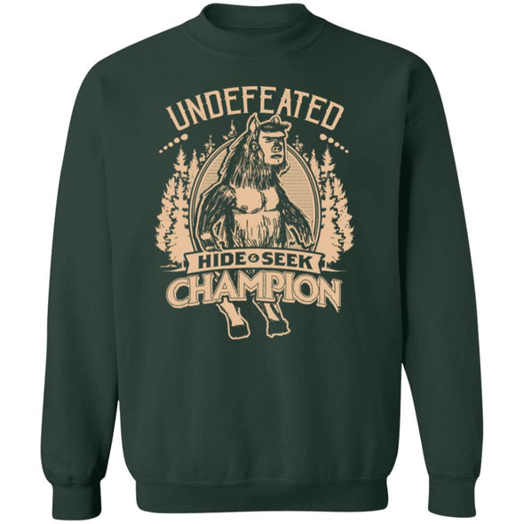 Undefeated Man Bear Pig Undefeated Man Bear Pig Crewneck Sweatshirt