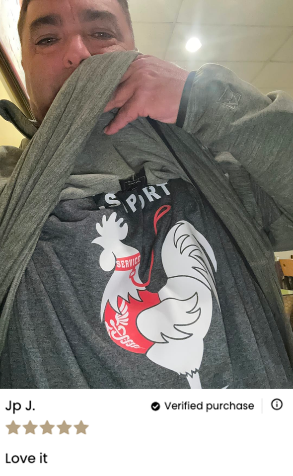 Emotional Support Cock Cotton Tee