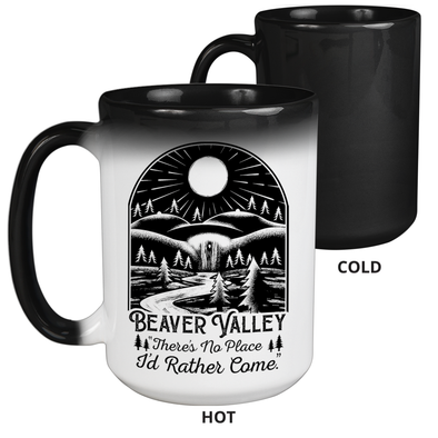 Beaver Valley 15 oz. Color Changing Mug