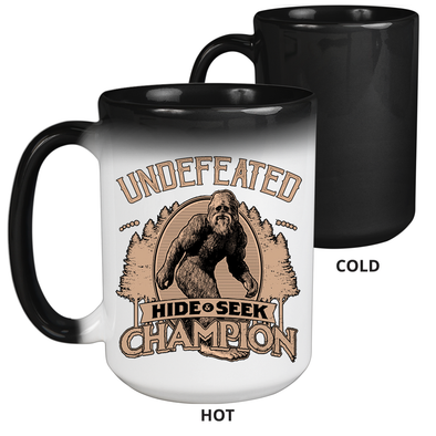 Bigfoot Champ 15 oz. Color Changing Mug