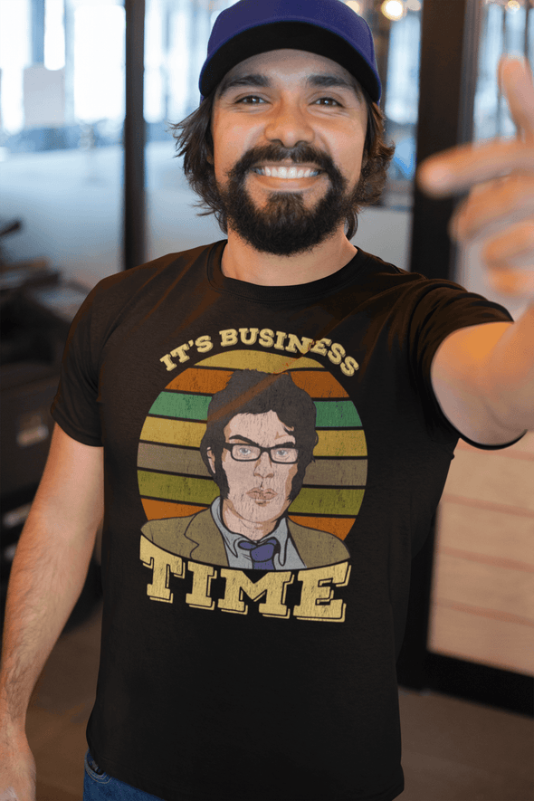 Business Time Cotton Tee