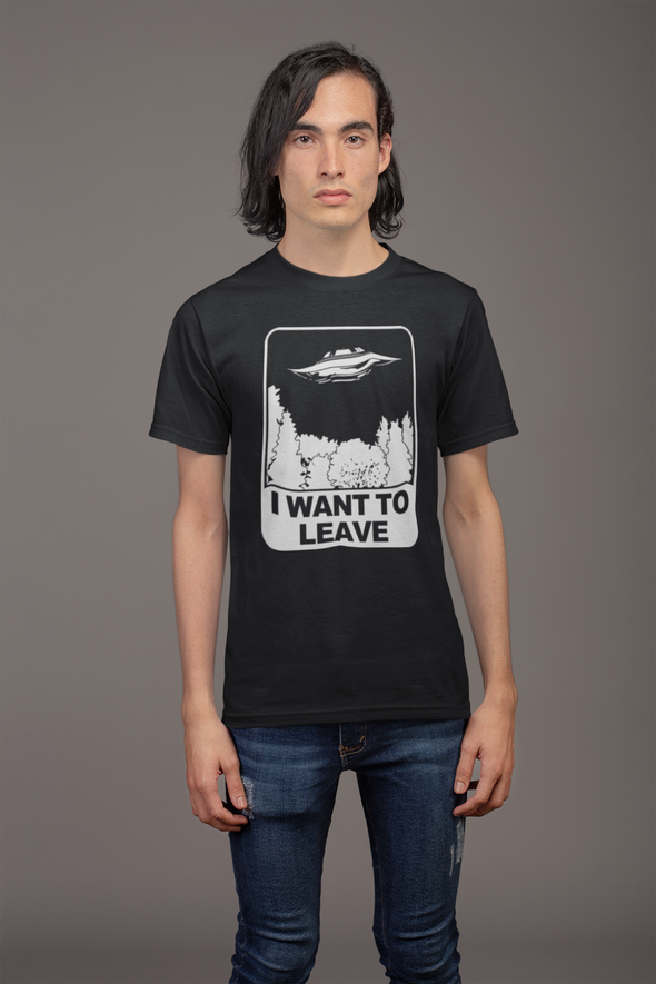 I Want To Leave Cotton Tee