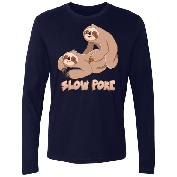 Slow Poke Sloth Premium Long Sleeve