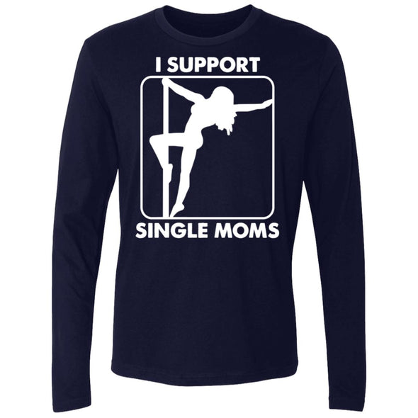 Support Single Moms Premium Long Sleeve