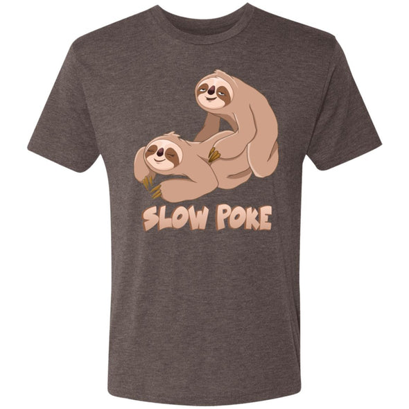 Slow Poke Sloth Premium Triblend Tee