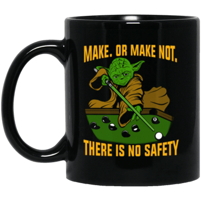 Yoda Pool Black Mug 11oz (2-sided)
