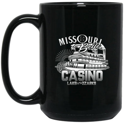 Missouri Belle Casino Black Mug 15oz (2-sided)