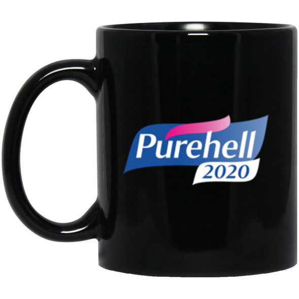 Pure hell Black Mug 11oz (2-sided)