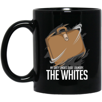 The Whites Black Mug 11oz (2-sided)