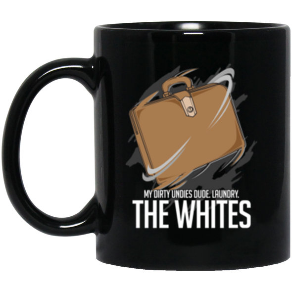 The Whites Black Mug 11oz (2-sided)