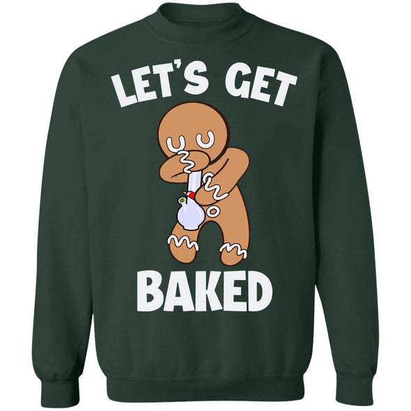 Get Baked Christmas Crewneck Sweatshirt