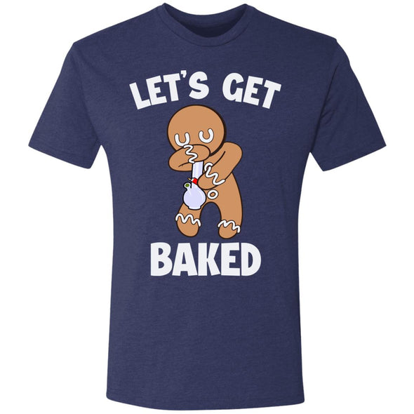 Get Baked Christmas Premium Triblend Tee