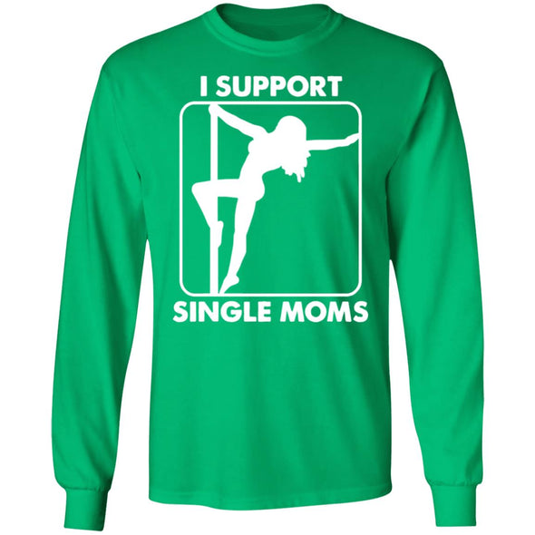 Support Single Moms Long Sleeve