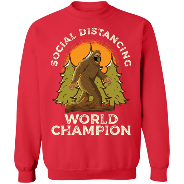 Bigfoot Distancing Champ Crewneck Sweatshirt