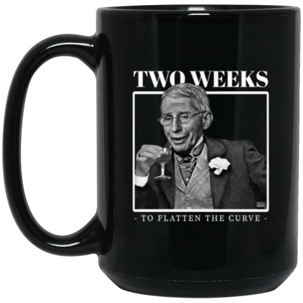 The Curve Black Mug 15oz (2-sided)