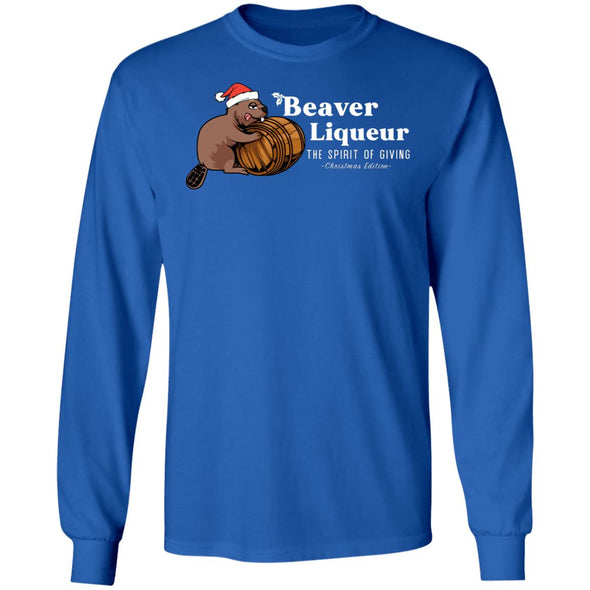 Beaver Liqueur Christmas Heavy Long Sleeve