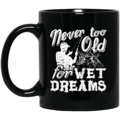 Wet Dreams Black Mug 11oz (2-sided)