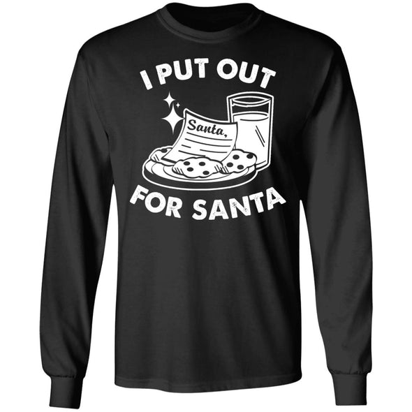 I Put Out For Santa Heavy Long Sleeve