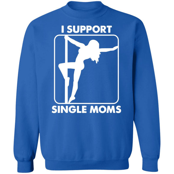 Support Single Moms Crewneck Sweatshirt