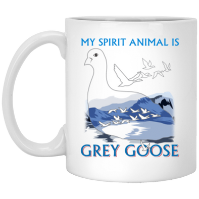 Grey Goose White Mug 11oz (2-sided)