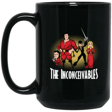 The Inconceivables Black Mug 15oz (2-sided)
