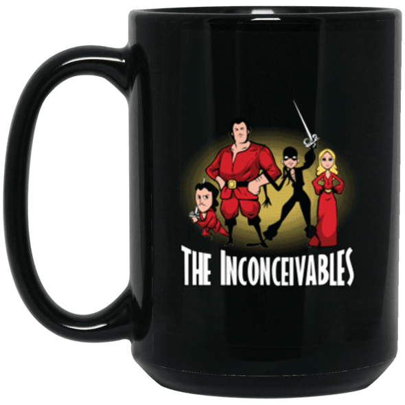 The Inconceivables Black Mug 15oz (2-sided)