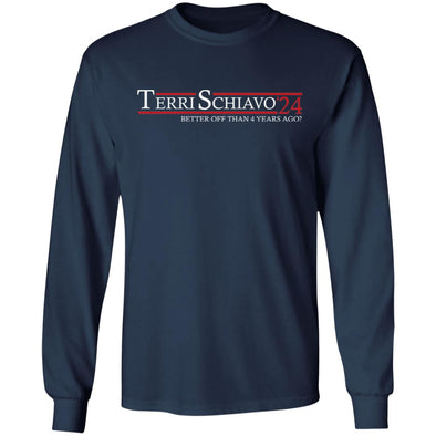 Vote Terri Schiavo 24 Long Sleeve