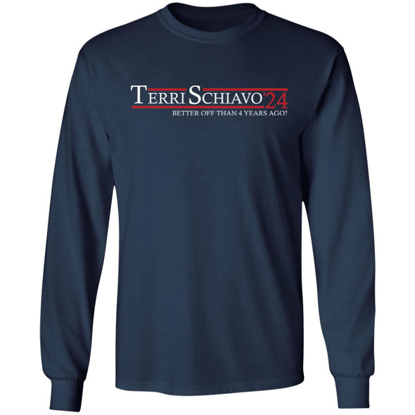 Vote Terri Schiavo 24 Long Sleeve