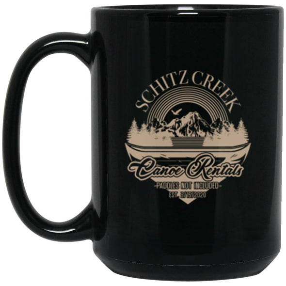 Schitz Creek Black Mug 15oz (2-sided)