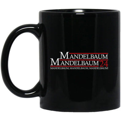 Mandelbaum 24 Black Mug 11oz (2-sided)