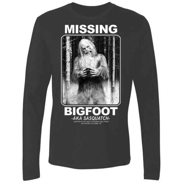 Missing Bigfoot Premium Long Sleeve