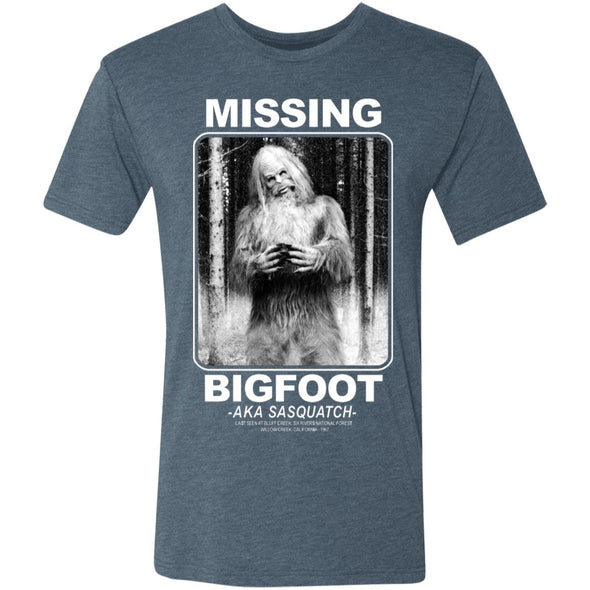 Missing Bigfoot Premium Triblend Tee