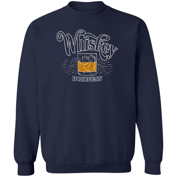 Whiskey Business Crewneck Sweatshirt