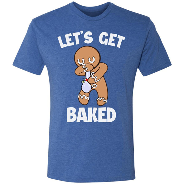 Get Baked Christmas Premium Triblend Tee