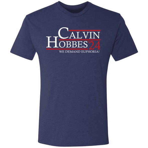 Calvin Hobbes 24 Premium Triblend Tee